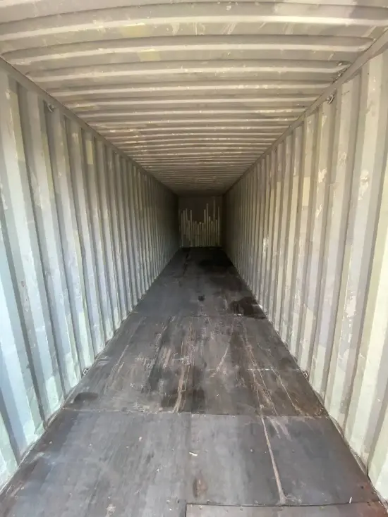 Контейнер грузовой морской 40 футов НC (Высокий, Б/У, 2,9 м), артикул CCLU7001839